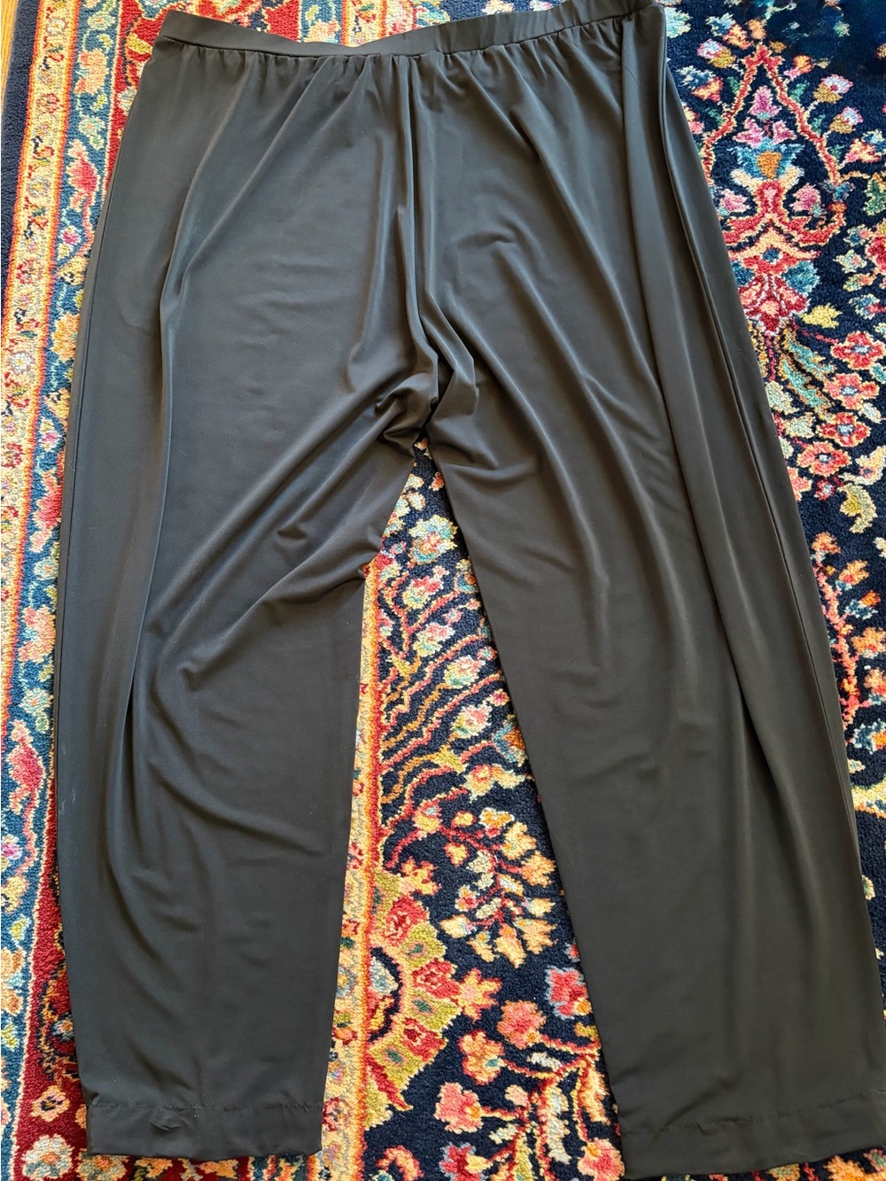 Ulla Popkin 24/26 Women's Black Pull On Soft & Flowy Pants